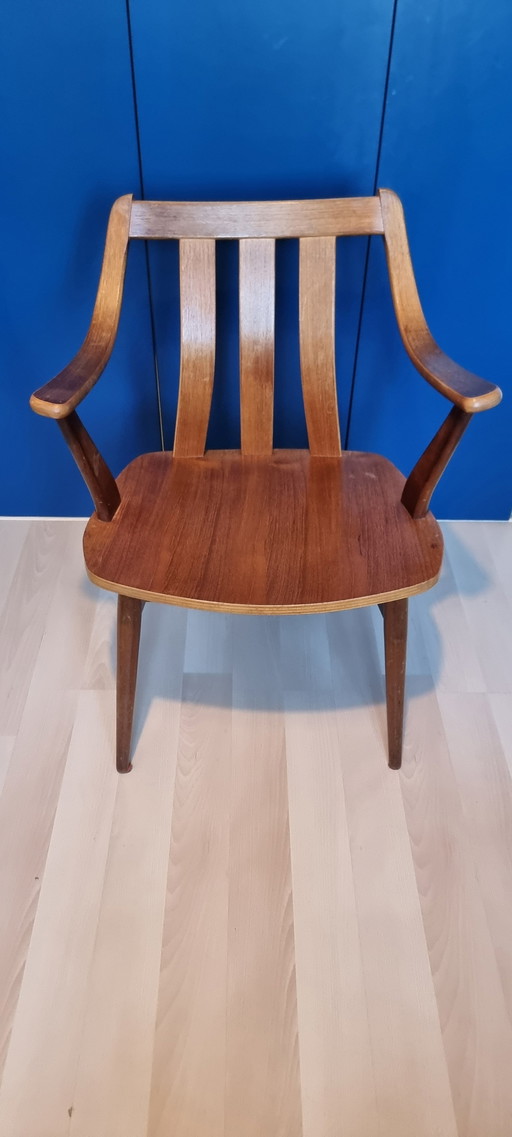 2x Vintage Groot Landeweer Stoelen