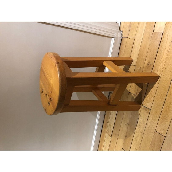 Image 1 of Vintage Brutalistisch krukje 1970