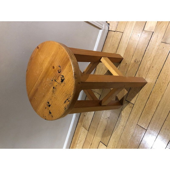 Image 1 of Vintage Brutalistisch krukje 1970