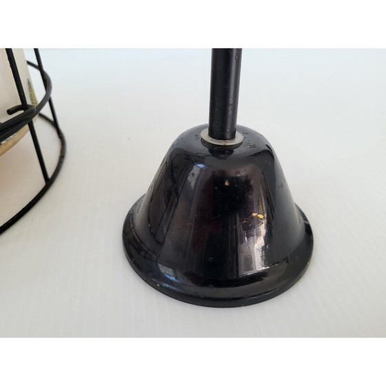 Image 1 of Vintage vogelkooi hanglamp, 1950