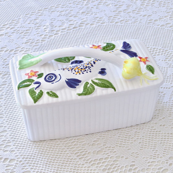 Image 1 of Grote 1960 Collectie Majolica Schramberger Terrine