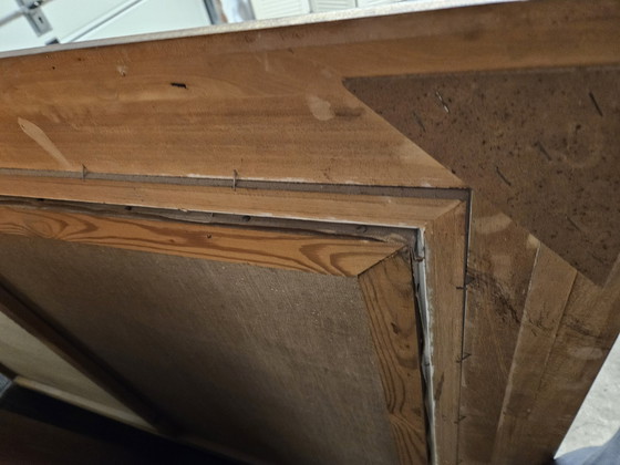 Image 1 of Schilderij Van V.D. Bulcke...144 Cm Op105 Cm .