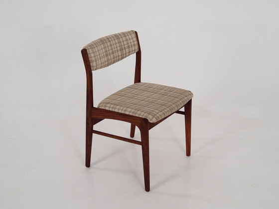 Image 1 of Set van zes rozenhouten stoelen, Deens ontwerp, 1970S, Vervaardiging: Thorsø Møbelfabrik