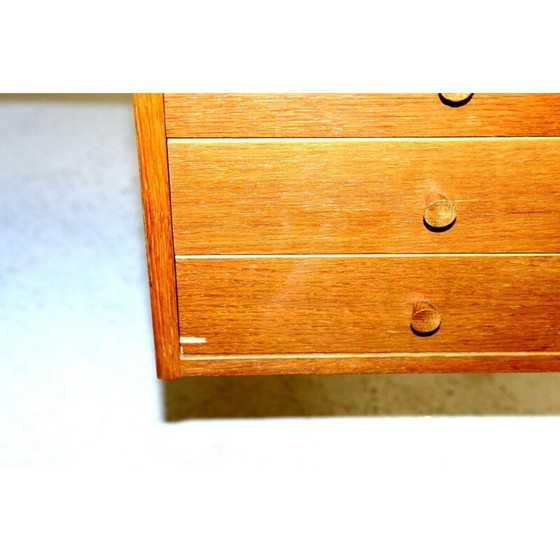 Image 1 of Vintage eikenhouten bureau, Zweden 1960