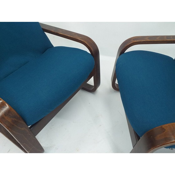 Image 1 of Paar Mid Century Lounge fauteuils Westnofa, Noorwegen 1970