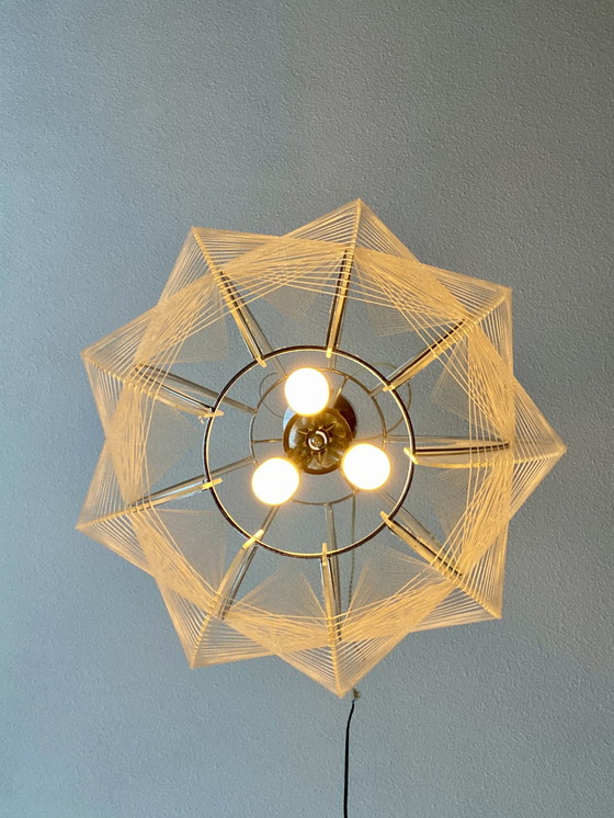 Image 1 of Hanglamp Draad En Plexiglas Paul Secon