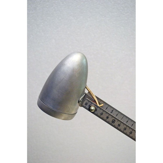 Image 1 of Vintage aluminium verstelbare halogeenlamp, Frankrijk 1980
