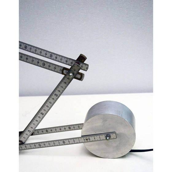 Image 1 of Vintage aluminium verstelbare halogeenlamp, Frankrijk 1980