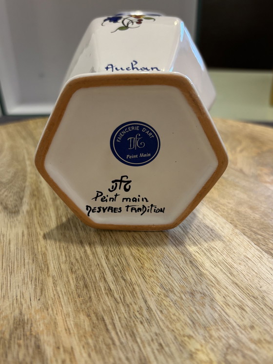 Image 1 of Desvres aardewerken vaas