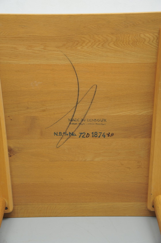 Image 1 of Salontafel in eikenhout uit Denemarken