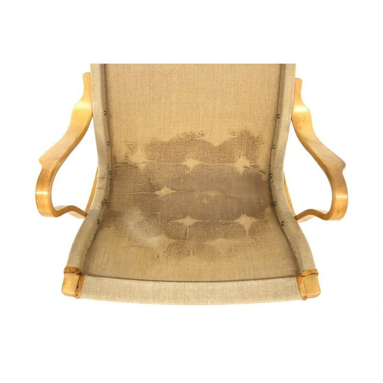 Image 1 of Vintage fauteuil "Pernilla 69" van Bruno Mathsson voor Karl Mathsson, Zweden 1960