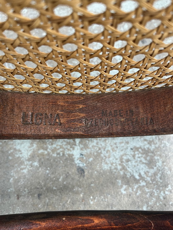 Image 1 of Ligna webbing stoel nr 209