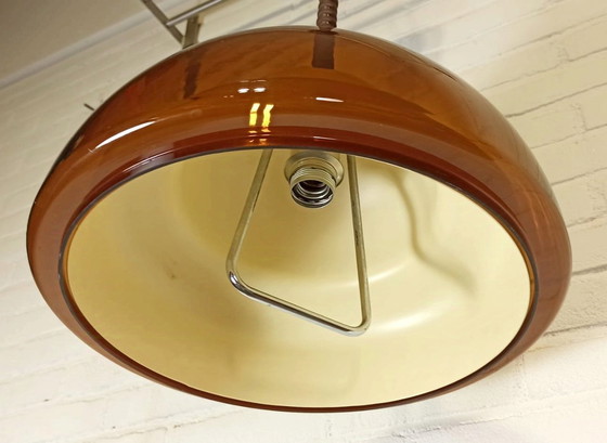 Image 1 of Vintage uittrekbare hanglamp uit het ruimtetijdperk