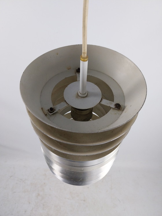 Image 1 of 1 X Doria Leuchten 1960'S Schalenlamp Aluminium 