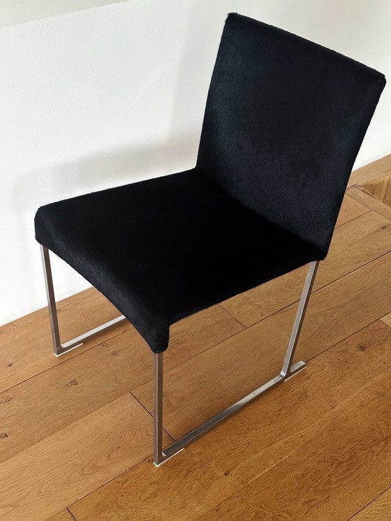 Image 1 of 6x B&B Italia Design Solo 47 Eetkamerstoelen