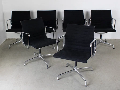 6X Vitra Ea 108 Conference Chair Design Charles Eames