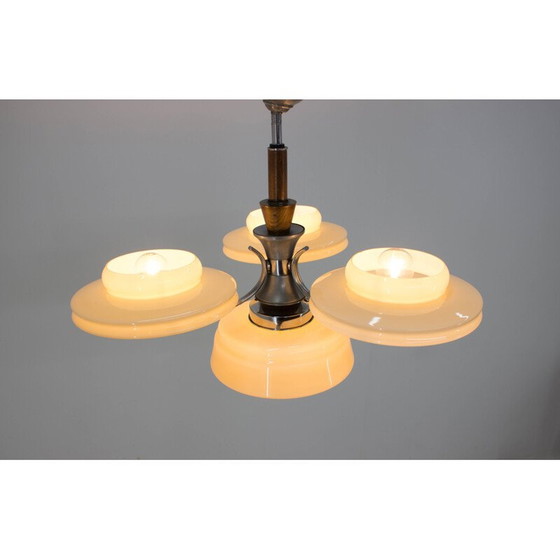 Image 1 of Vintage Art Deco kroonluchter, 1930