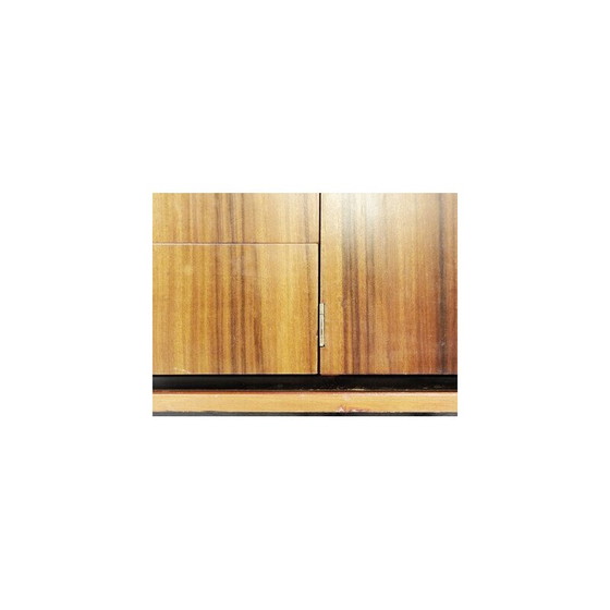 Image 1 of Vintage buffetkast met houten vlinderdeuren