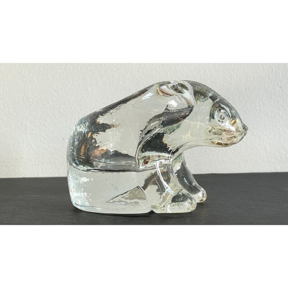 Image 1 of Vintage half-kristallen dienblad