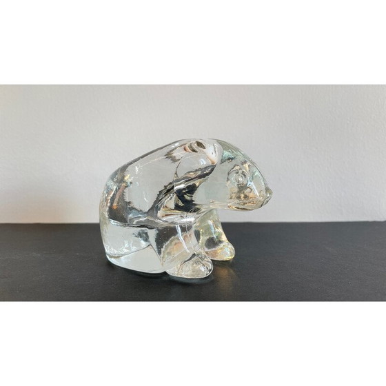 Image 1 of Vintage half-kristallen dienblad