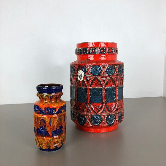 Image 1 of Vintage keramische vaas van Bay Ceramics, Duitsland 1960