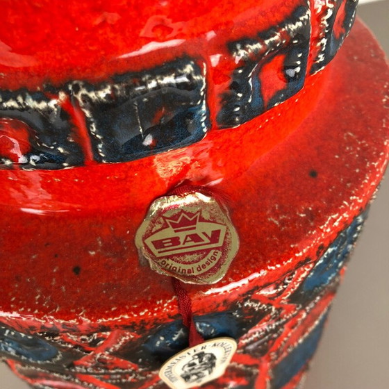 Image 1 of Vintage keramische vaas van Bay Ceramics, Duitsland 1960