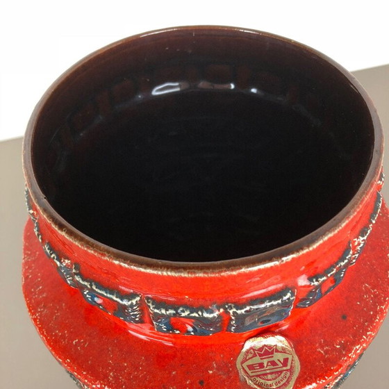 Image 1 of Vintage keramische vaas van Bay Ceramics, Duitsland 1960