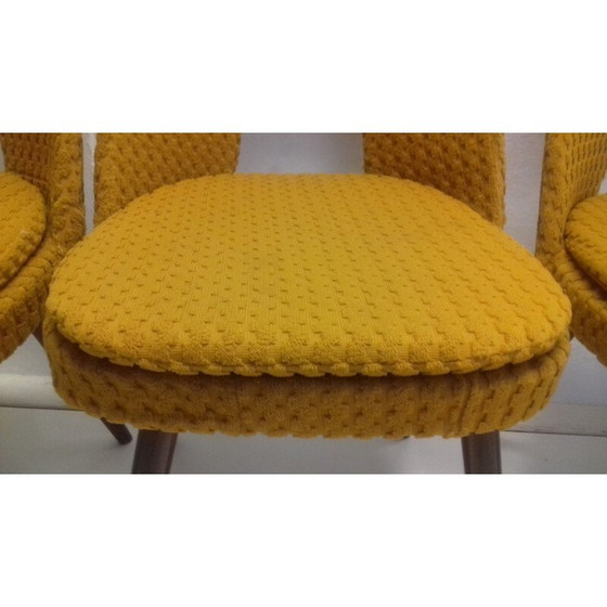 Image 1 of Set van 4 vintage eetkamerstoelen, ontworpen door Antonín Šuman, jaren 1960