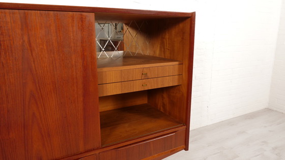 Image 1 of  Vintage Highboard | Teak | Schuifdeuren | 170 Cm