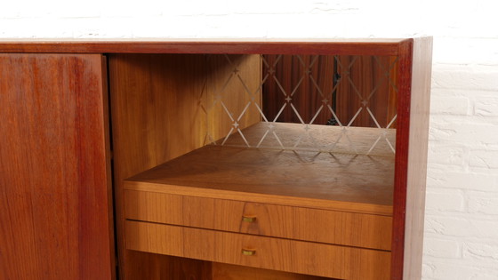 Image 1 of  Vintage Highboard | Teak | Schuifdeuren | 170 Cm