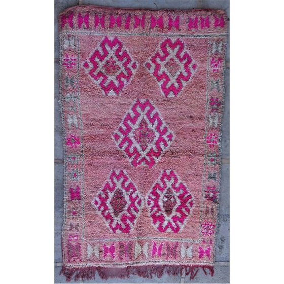 Image 1 of Vintage Berber vloerkleed Beni ouarain