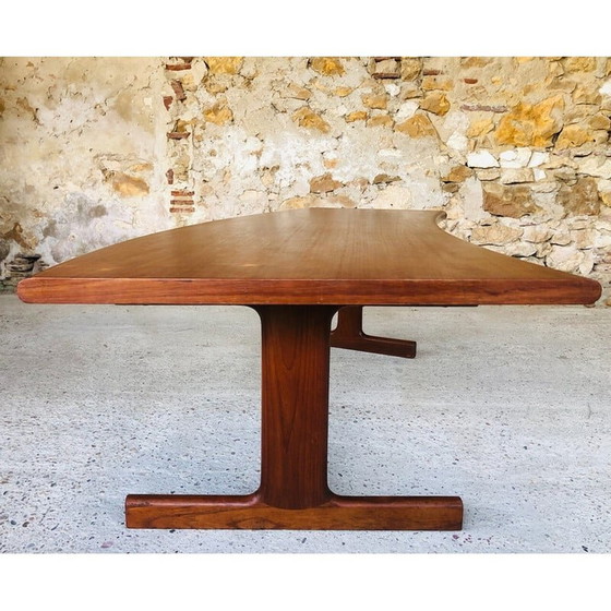 Image 1 of Vintage teakhouten salontafel van Johannes Andersen voor Cfc Silkeborg, 1960