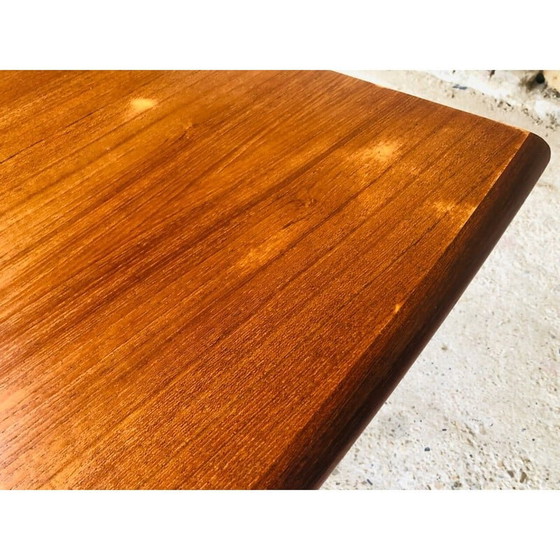 Image 1 of Vintage teakhouten salontafel van Johannes Andersen voor Cfc Silkeborg, 1960