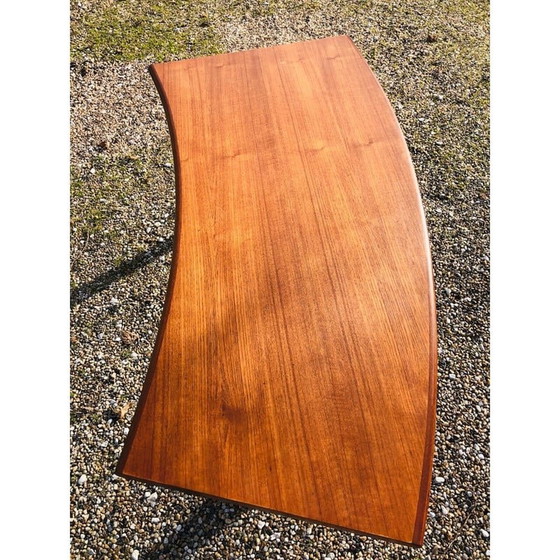 Image 1 of Vintage teakhouten salontafel van Johannes Andersen voor Cfc Silkeborg, 1960