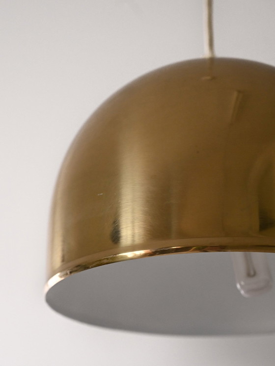 Image 1 of Zweedse gouden metalen lamp