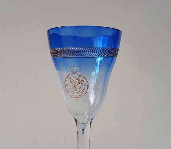 Image 1 of Koloman Moser Lucca Liqeur Art Nouveau/ Art Nouveau Glas Meyr'S Neffe Wenen 1900