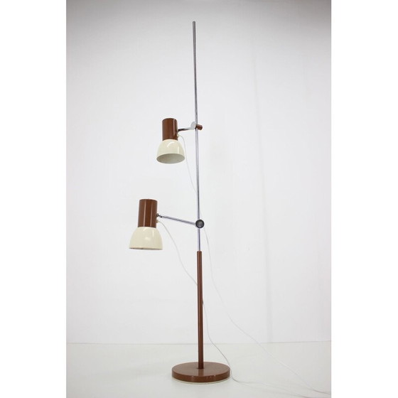 Image 1 of Vintage verstelbare vloerlamp, Tsjechoslowakije 1970