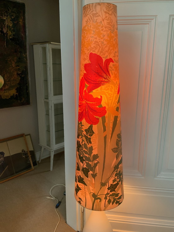 Image 1 of Mid Century lamp in opaalglas