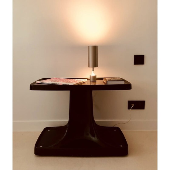 Image 1 of Vintage glasvezel serveertafel voor Astarte, Italië 1970