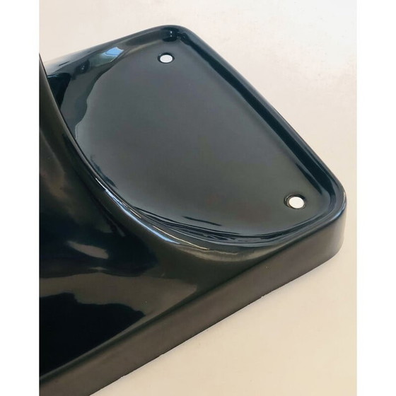 Image 1 of Vintage glasvezel serveertafel voor Astarte, Italië 1970