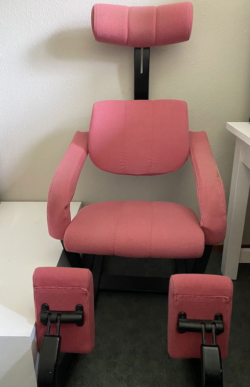 Stokke Duo Balance - Peter Opsvik roze opgeknapt