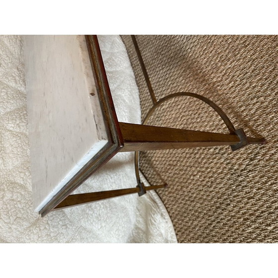 Image 1 of Vintage salontafel met ijzeren poten Ramsay, 1960