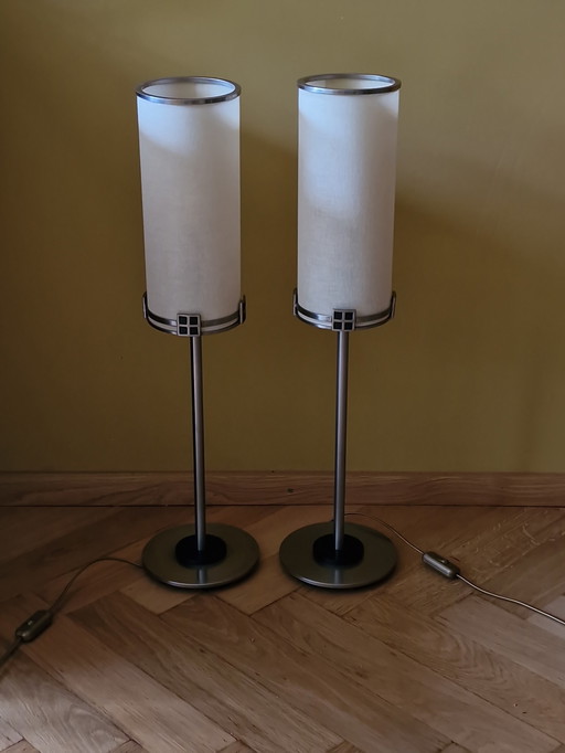 Koppel modernistische design lampen