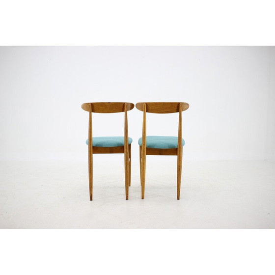 Image 1 of Set van 4 vintage eetkamerstoelen van Alan Fuchs voor Uluv, Tsjecho-Slowakije 1960