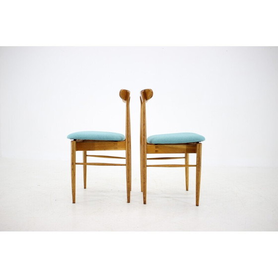 Image 1 of Set van 4 vintage eetkamerstoelen van Alan Fuchs voor Uluv, Tsjecho-Slowakije 1960