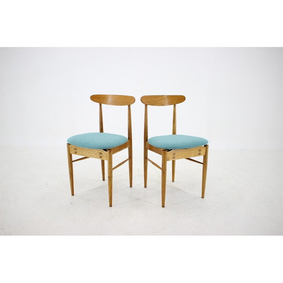 Image 1 of Set van 4 vintage eetkamerstoelen van Alan Fuchs voor Uluv, Tsjecho-Slowakije 1960