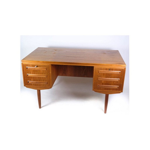 Deens vintage bureau in teak van Ap Furniture Svenstrup, jaren 1960