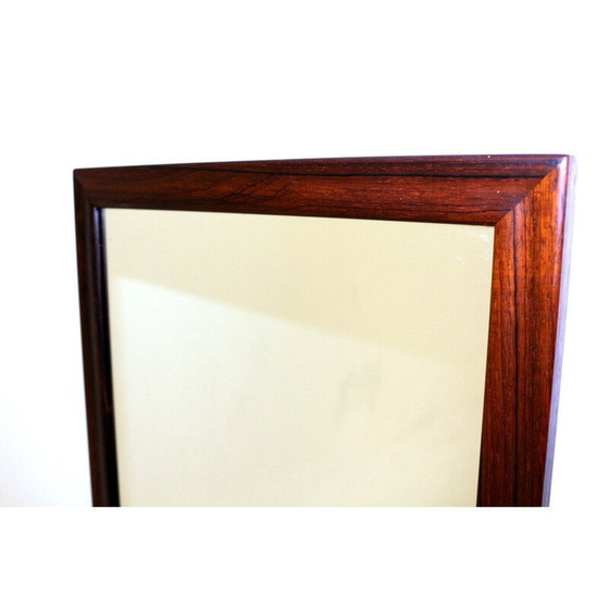 Image 1 of Vintage rozenhouten spiegel, Zweden 1960