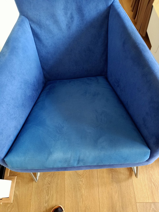 Image 1 of Label Don Fauteuil Blauw