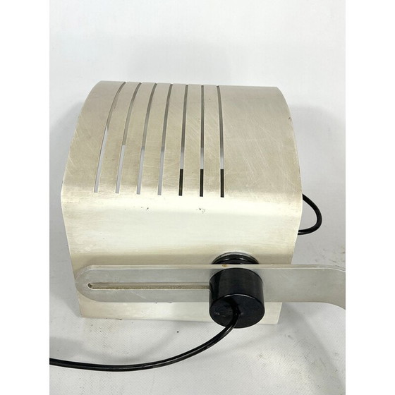 Image 1 of Vintage Italiaanse aluminium en lak bureaulamp, jaren 1960